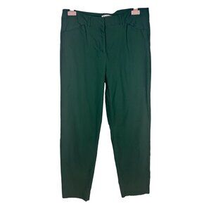 Nanette Lepore 10 Green Ankle Dress Pants Trousers